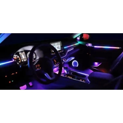 Kit Lumini Ambientale Auto Acrilic 18 in 1 RGB APP Control