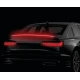 Banda LED spoiler auto 120cm cu frana pozitie si semnalizare fibra carbon 12V universal