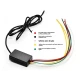 Banda LED spoiler auto 120cm cu frana pozitie si semnalizare fibra carbon 12V universal