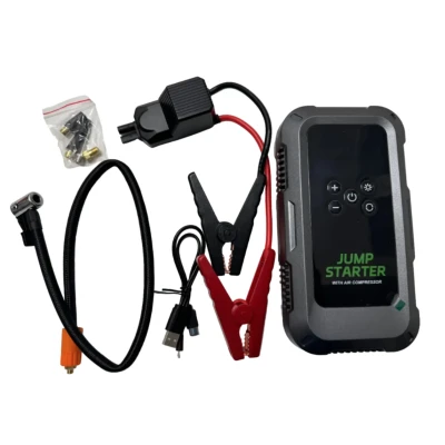 Starter Auto LS80 12V cu Compresor 2500A 29800mAh cu accesorii