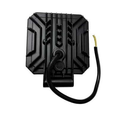 Proiector auto 14 LED Patrat 4inch alb si galben 12/24V IP67