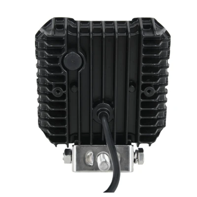 Proiector auto 14 LED Patrat 4inch alb si galben 12/24V IP67 cu sageti 26W