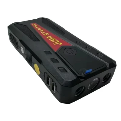 Starter auto portabil K41 de 12V cu compresor 18000mAh 2000A Power Bank lanterna LED