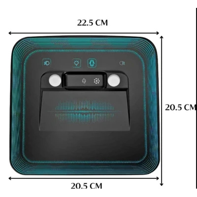 Kit Lumina ambientala de Plafon spate auto cu ambient symphony control touch si App