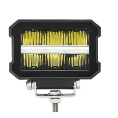 Proiector LED Off Road 4.5inch putere 120W Pozitie Alba si Galbena 12 24V cu 6 LED