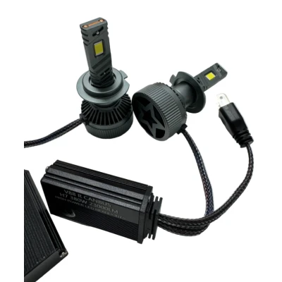 Set 2 Becuri LED Auto V88R H7 putere 380W de 23000LM CANBUS 6000K