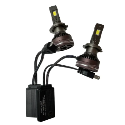 Set 2 Becuri LED Auto K68 H7 putere 380W de 23000LM CANBUS 6000K
