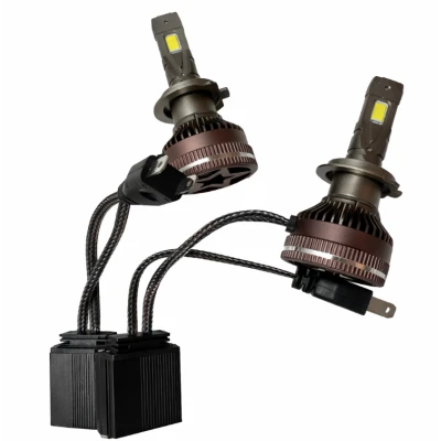 Set 2 Becuri LED Auto K68 H7 putere 380W de 23000LM CANBUS 6000K