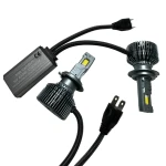 Set 2 Becuri LED Auto K98 H7 putere 430W de 35000LM CANBUS 6000K