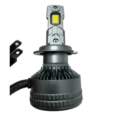Set 2 Becuri LED Auto K88 H7 putere 430W de 35000LM CANBUS 6000K