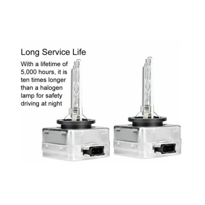 Set 2 Becuri HID Xenon D1S METAL 6000K Alb 35W