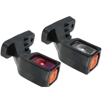 Set 2 Cornite LED de contur 12 24V cu 3 culori (Alb/Rosu/Galben) 9 LED scurte