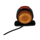 Set 2 lampi LED pentru gabarit cu lumina Rosie si Alba 12V 24V rotunde