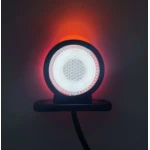 Set 2 lampi LED pentru gabarit cu lumina Rosie si Alba 12V 24V rotunde