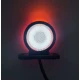 Set 2 lampi LED pentru gabarit cu lumina Rosie si Alba 12V 24V rotunde