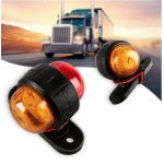 Set 2 Mini Lampi de gabarit 3 functii rosu si galben pentru remorca camion