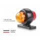 Set 2 Mini Lampi de gabarit 3 functii rosu si galben pentru remorca camion