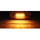 Set 2 Lampi Led de gabarit 12v 24v lumina portocalie ovale
