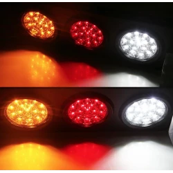 Stop LED Dinamic 12/24V cu 3 Module Camion si Remorca 46×15 cm
