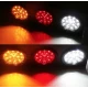 Stop LED Dinamic 12/24V cu 3 Module Camion si Remorca 46×15 cm
