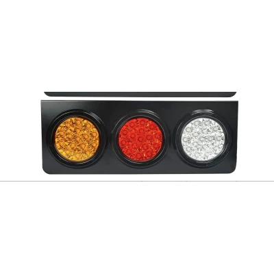 Stop LED Dinamic 12/24V cu 3 Module Camion si Remorca 46×15 cm