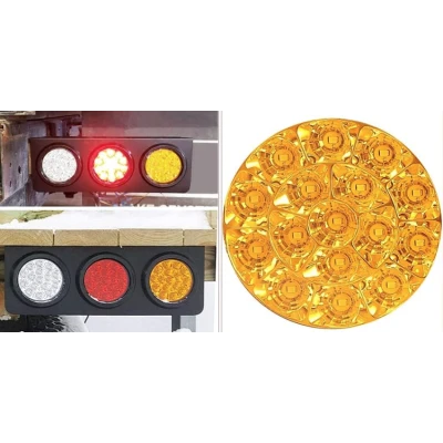 Stop LED Dinamic 12/24V cu 3 Module Camion si Remorca 46×15 cm