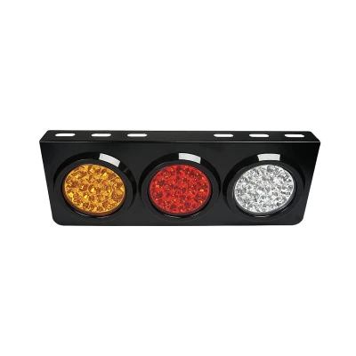 Stop LED Dinamic 12/24V cu 3 Module Camion si Remorca 46×15 cm