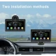 Navigatie 10inch Ecran Auto Portabil cu wireless CarPlay si android auto bluetooth FM transmitator intrare camera Marsarier 12V