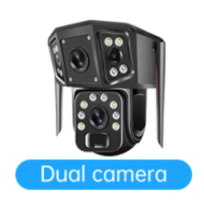 Lampa solara stradala cu camera supraveghere incorporata 4G 8MP 4K Vedere Nocturna Detectie Miscare