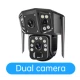 Lampa solara stradala cu camera supraveghere incorporata 4G 8MP 4K Vedere Nocturna Detectie Miscare