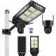 Lampa solara stradala cu camera supraveghere incorporata 4G 8MP 4K Vedere Nocturna Detectie Miscare