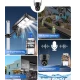 Lampa solara stradala cu camera supraveghere incorporata 4G 8MP 4K Vedere Nocturna Detectie Miscare