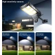Lampa solara stradala cu camera supraveghere incorporata 4G 8MP 4K Vedere Nocturna Detectie Miscare
