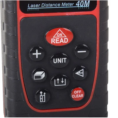 Telemetru laser functii multiple domeniu de masurare 0.03 - 40M calcule de suprafata si volum