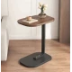 Masuta dreptunghiulara pentru cafea lemn cu metal maro cu negru