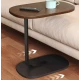 Masuta dreptunghiulara pentru cafea lemn cu metal maro cu negru