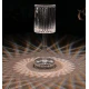 Lampa acrilica tip cristal RGB 16 culori reincarcabila USB control tactil si telecomanda