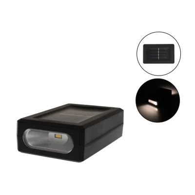 Set 2 lampi solare de perete cu iluminare sus jos lumina calda
