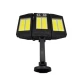 Lampa solara tripla COB cu senzor de miscare si telecomanda