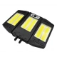 Lampa solara tripla COB cu senzor de miscare si telecomanda