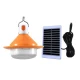Lampa solara pentru camping UFO cu bec si panou solar iluminare LED cu senzor de lumina