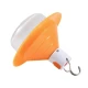 Lampa solara pentru camping UFO cu bec si panou solar iluminare LED cu senzor de lumina