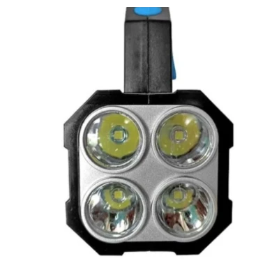 Lanterna de mana F907 cu 4 LED si COB lateral