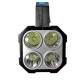 Lanterna de mana F907 cu 4 LED si COB lateral