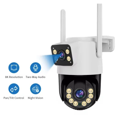 Camera de Supraveghere Wifi IP66 Hd wireless 2 MP 1920 x 1080 pixeli ALB