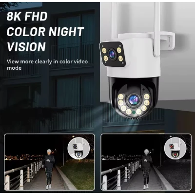 Camera de Supraveghere Wifi IP66 Hd wireless 2 MP 1920 x 1080 pixeli ALB