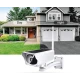 Camera de supraveghere IP Wireless de Exterior Full HD cu Panou Solar ALB