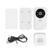 Sonerie electrica cu video si control remote pentru exterior cu wifi viziune nocturna