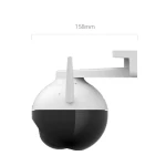 Camera de supraveghere WiFi 1080P Smart Home IR 30m senzor miscare Night Vision ALBA ROTUNDA