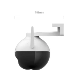 Camera de supraveghere WiFi 1080P Smart Home IR 30m senzor miscare Night Vision ALBA ROTUNDA